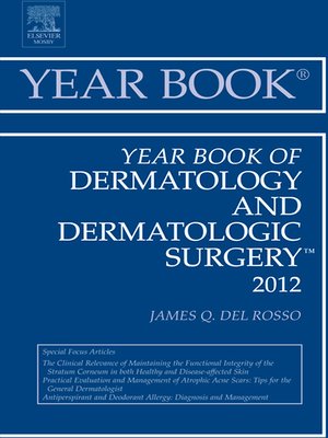 cover image of Year Book of Dermatology and Dermatological Surgery 2012